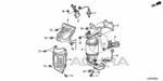 90005P0A000 - Engine: BOLT-WASHER (10X22) for Acura Image