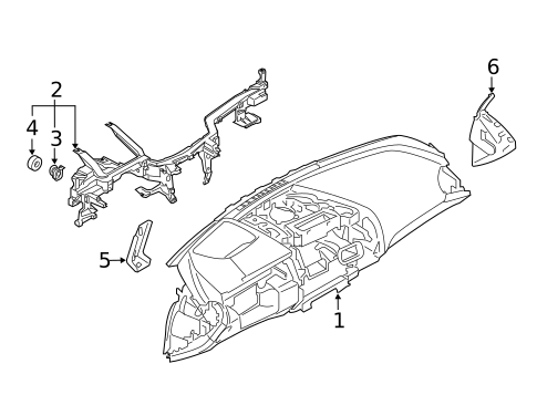 Instrument Panel for 2024 BMW M8 #0