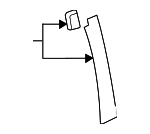 63563SL020 - Body: Applique for Subaru Image