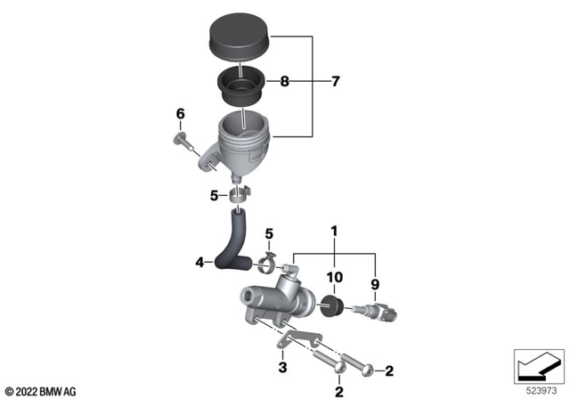 32411172711 - : Hose Clamp for BMW-Motorrad Image
