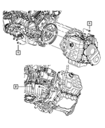6501742 - 62TE; 6-Speed; Automatic Transaxle: Hex Head Bolt And Washer for Mopar Image
