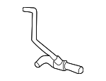 22594001 - Cooling System: Lower Hose for Chevrolet: Malibu | Oldsmobile: Cutlass, Cutlass Supreme Image