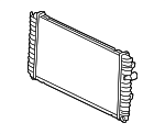 52477424 - Cooling System: Radiator Assembly for Chevrolet: Malibu | Oldsmobile: Cutlass, Cutlass Supreme Image