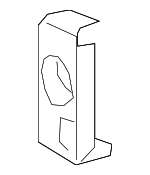 5712933010 - Body: Rail End Reinforcement for Lexus: ES250, ES300h, ES350 Image