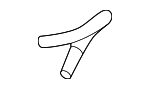 PY8V20343A - Engine: Vacuum Hose for Mazda Image