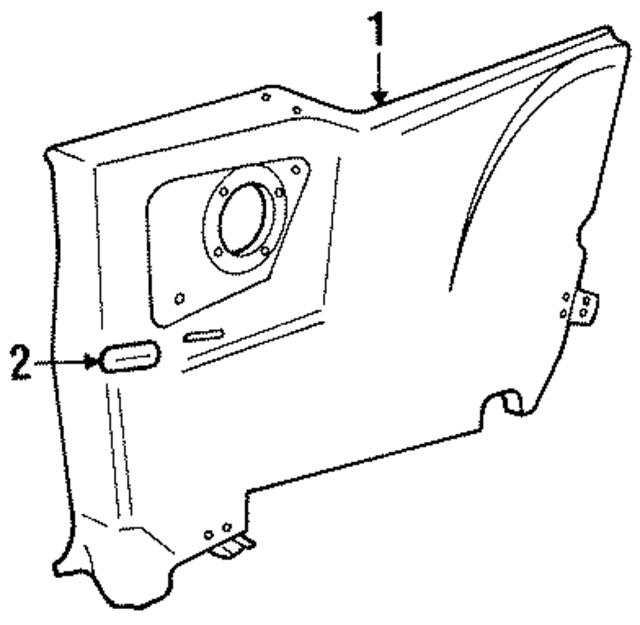 K37029X002 - : Seat Belt Bezel for Infiniti Image