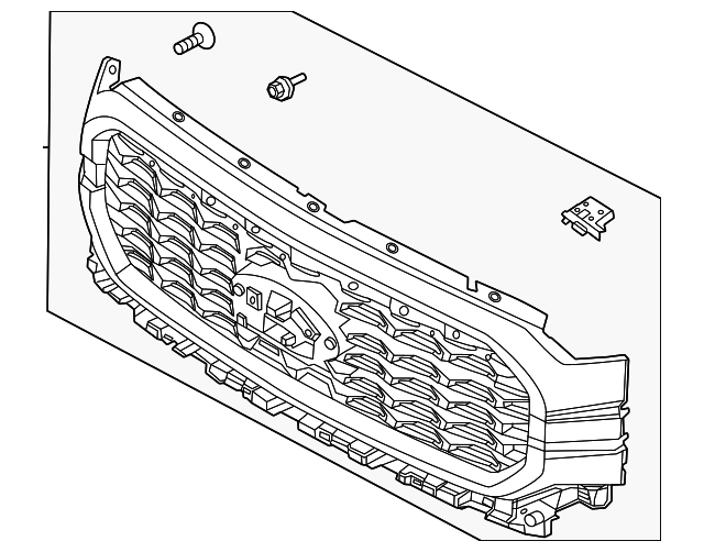 ML3Z-8200-LBPTM - Grille 2021-2023 Ford F-150 | Ford Parts Direct