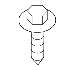 LR154535 - Body: Bumper Impact Absorber Bolt for Land-Rover Image