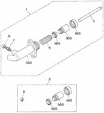 8970287360 - Transmission - Manual: SPRING ASSY., PISTON for Honda Image