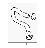 21634JA00A - Cooling System: Cooler Line for Nissan Image