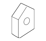 1Z0121367B - Cooling System: Radiator Upper Mount for Volkswagen: Atlas, Atlas Cross Sport Image