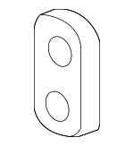 18215S84A20 - Exhaust: Muffler Mount Cushion for Acura Image