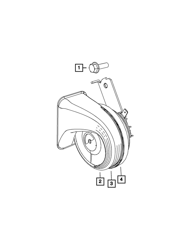 6106113AA - Electrical: Hex Head Screw for Mopar Image