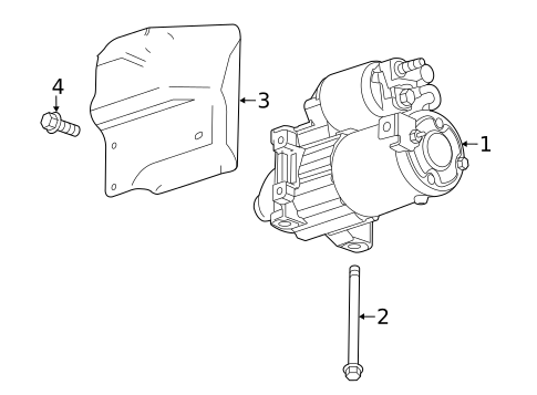 Starter for 2014 Chevrolet Corvette #0