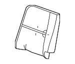 22771049 - Body: Seat Back Pad for Chevrolet: Silverado 1500, Silverado 2500 HD, Silverado 3500 HD | GMC: Sierra 1500, Sierra 2500 HD, Sierra 3500 HD Image