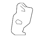 15914844 - Body: Outer Cover for Chevrolet: Silverado 1500, Silverado 2500 HD, Silverado 3500 HD | GMC: Sierra 1500, Sierra 2500 HD, Sierra 3500 HD Image