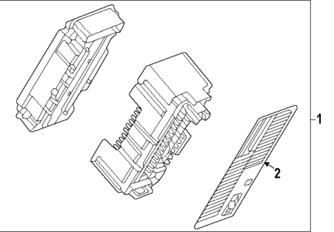Fuse & Relay for 2024 Honda Prologue #1