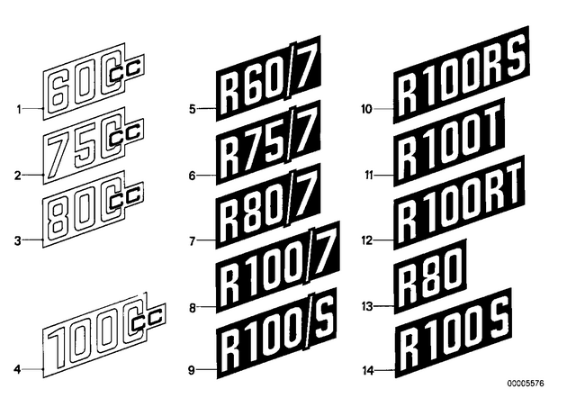 51141240006 - : Sticker - Gold for BMW-Motorrad Image