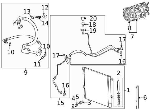 Sensors for 2022 Cadillac XT5 #0
