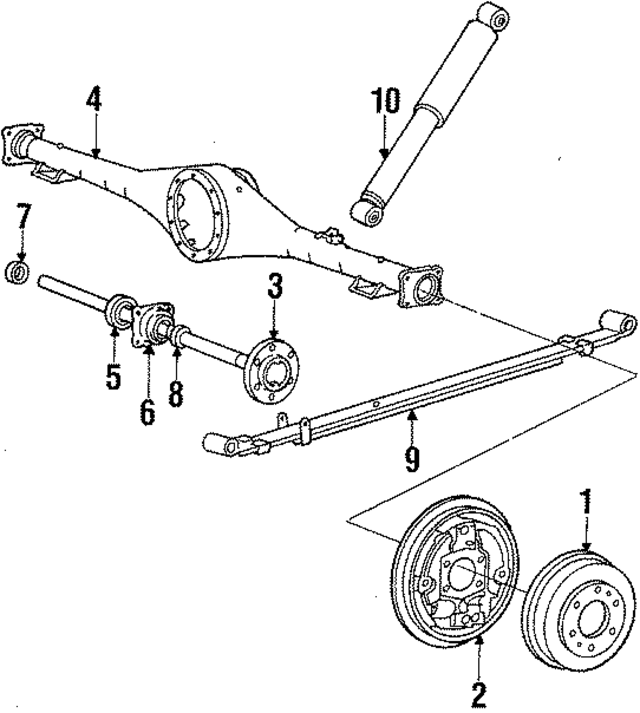 MB082419 - Suspension: Brake Drum for Mopar Image