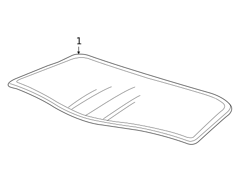 Interior Trim - Top for 2009 Chevrolet Corvette #0