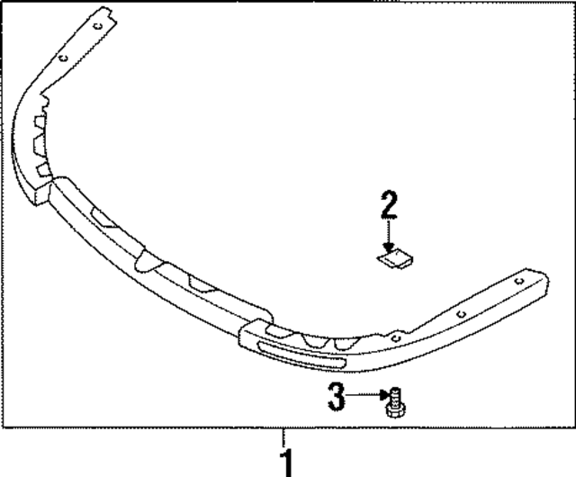 9601581F00 - : Spoiler Assembly for Nissan Image