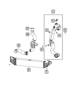 6107085AA - Cooling: Hex Nut for Mopar Image