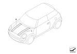 51147345001 - Retrofitting / Conversion / Accessories: Decorative Strips, Left for Mini Image