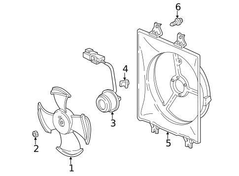 Condenser, Compressor & Lines for 1999 Honda Odyssey #1