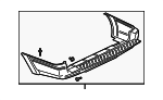 MN133663WA - Body: Bumper Cover for Mitsubishi: Montero Image