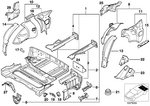 41122489960 - : Trunk Floor for BMW Image