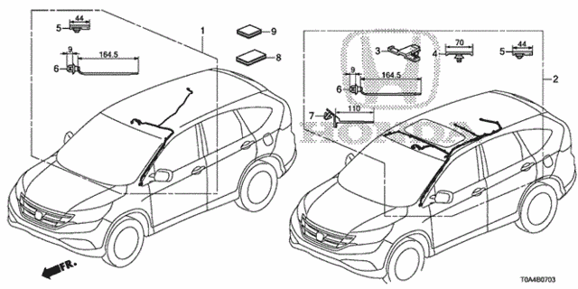 Wire Harness (4) for 2016 Honda CR-V #0