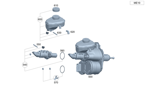 Brake Booster for 2018 Mercedes-Benz GLC350e #0