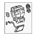 870500E070 - HVAC: Heater Assembly for Toyota: Highlander Image