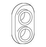 90480A0004 - HVAC: Heater Core Grommet for Toyota: Avalon, Camry, Highlander, Sequoia, Tacoma, Tundra, Venza Image