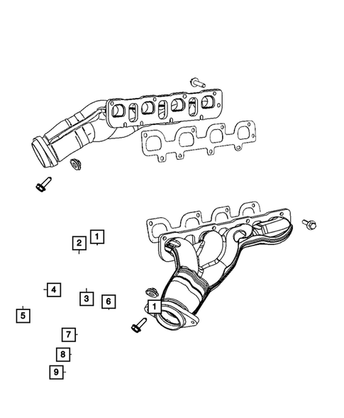 Manifolds and Vacuum Fittings for 2023 Dodge Charger #4