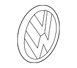 3CM853630DPJ - Body: Emblem for Volkswagen: Atlas, Atlas Cross Sport, Taos Image