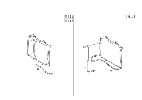 Transmission Cooling for 1998 Mercedes-Benz E430 #0