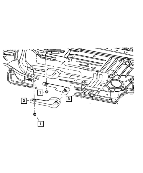 Heat Shields for 2005 Dodge Magnum #0