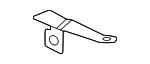 2545019200 - Body: Lower Baffle Bracket for Mercedes-Benz Image