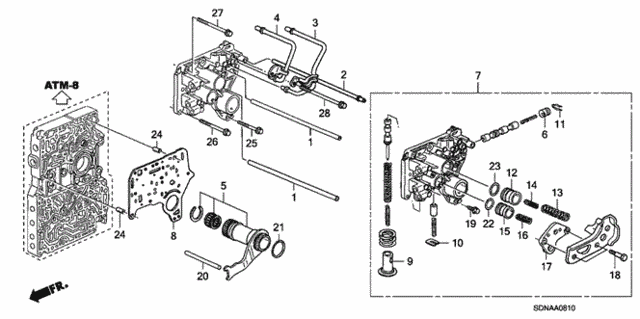 AT Regulator (L4) for 2007 Honda Accord #0