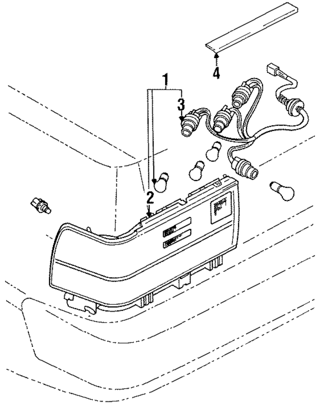 8155022691 - Electrical: Combo Lamp Assembly for Toyota Image
