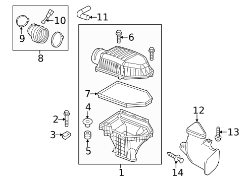 Filters for 2014 Chrysler 300 #0
