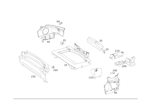 Luggage Compartment Covering for 2020 Mercedes-Benz AMG GT #0