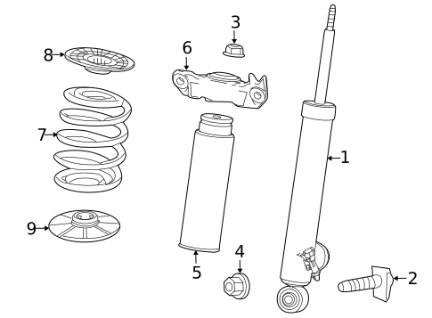 Shocks & Components for 2015 Chevrolet Malibu #0
