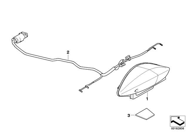 63217714556 - Protection: Led Taillight for BMW-Motorrad Image