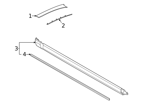 Exterior Trim - Pillars for 2021 Ford Bronco Sport #0