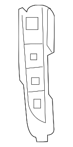 2139050413 - Body: Audio Switch for Mercedes-Benz Image
