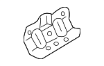 MR417133 - Body: Pull Pocket Bracket for Mitsubishi Image