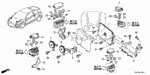 38185SZT000 - : Bracket, Multi Relay Box for Honda Image